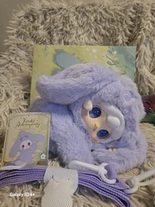 Yooki Purple Plush Cross Body Accompany Series Strap Included New In Open Box - Picture 1 of 10