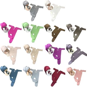 3 Pcs Newborn Photography Props Outfits Baby Long Sleeves Romper Hat for Doll - Picture 1 of 17