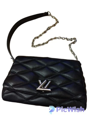 Bolso de Mano Louis Vuitton Acolchado Cadena 2 Vías Regalo Regalo 1203b Foto 1 de 4