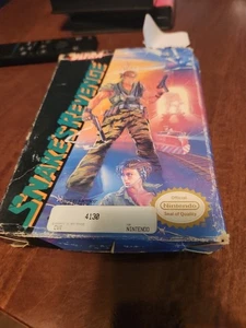 Snake's Revenge Nintendo NES Boxed Game CB No Manual Not CIB Metal Gear Solid - Picture 1 of 3