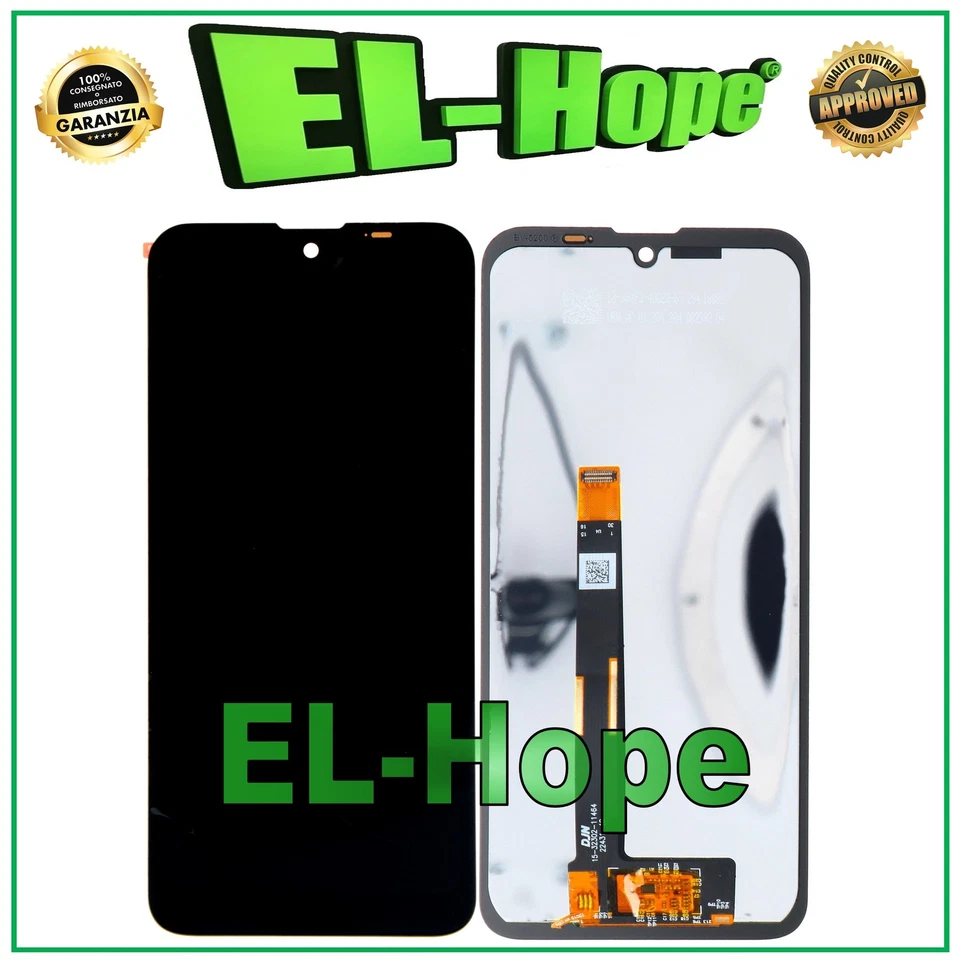 DISPLAY LCD PER BLACKVIEW BV5200 /BV5200 PRO TOUCH VETRO SCHERMO ASSEMBLATO NERO