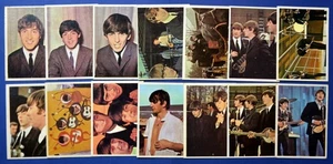 Lot of 14 BEATLES COLOR CARDS, 1964 Topps - Picture 1 of 5