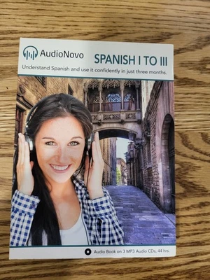 AudioNovo Spanish 1 to 3, Learn Spanish the Quick & Easy Way to Advanced Speaker - Image 1 of 3
