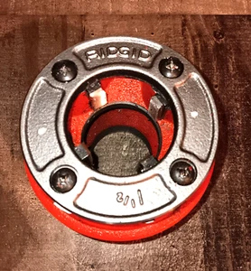 Cabezal de troquel roscado Ridgid 1 1/2" ¡BONITO! Por favor lea - Imagen 1 de 5