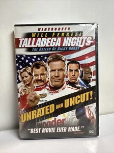 Talladega Nights: The Ballad of Ricky Bobby (DVD, 2006, Unrated Edition) SEALED - Picture 1 of 3