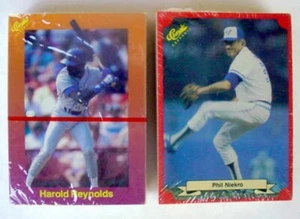 1988 Red 1989 Orange Classic Game Baseball Card Complete Set FACTORY NEW GRIFFEY - Picture 1 of 6
