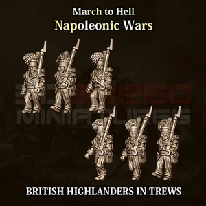 infanterie highlander britannique 15MM - Picture 1 of 1