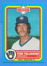 1984 Gardner's Brewers #20 Tom Tellmann