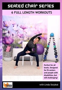 BARLATES BODY BLITZ SEATED CHAIR 6 WORKOUT SERIES DVD LINDA STEJSKAL NEW - Picture 1 of 2