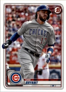 2020 Bowman Base #22 Kris Bryant - Chicago Cubs Colorado Rockies - Picture 1 of 2