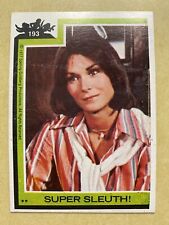 1977 Topps Charlie's Angels Super Sleuth! #193 -NICE CARD!!!
