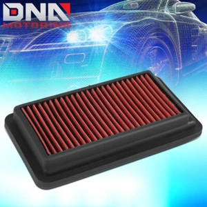 FOR 2016-2019 HONDA CIVIC/CR-V 1.5 RED HIGH FLOW ENGINE DROP-IN AIR FILTER PANEL - Picture 1 of 6