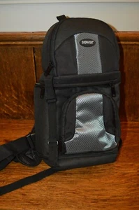 BOWER Black Camera Backpack Bag - Picture 1 of 3