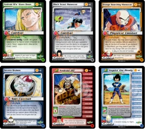 Dragon Ball Z CCG SCORE Androids Saga Limited CHOOSE YOUR CARD 1-123 Non-Foil - Picture 1 of 124