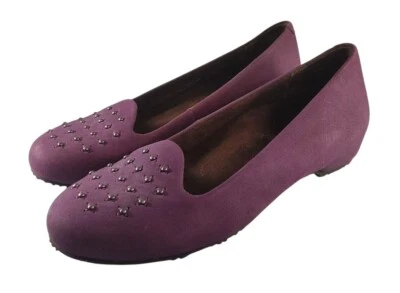 Mocasines Chelsea para mujer Dr. Andrew Weil talla 8M púrpura con tachuelas ortoheel Foto 1 de 4