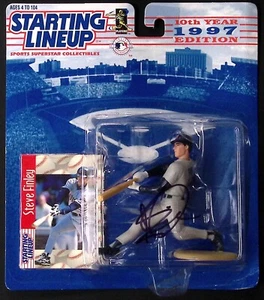 Steve Finley Signed Padres Baseball Starting Lineup Action Figure PSA/DNA COA 97 - Picture 1 of 24