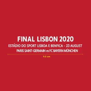 FINAL LISBON 2020 FC BAYERN 2019-20 UEFA CHAMPIONS LEAGUE FINAL MATCH DETAILS - Picture 1 of 5