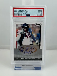 SA_GE Hit Rob Gronkowski 2010 plata radiocontrol automático PSA 9 - Imagen 1 de 2