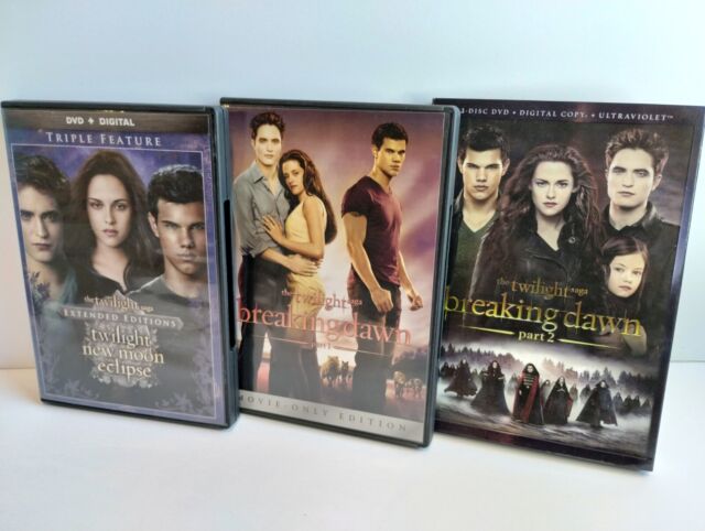 Pakiet filmów Die Twilight-Saga Film Collection płyta DVD - porównaj ceny 