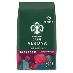 Starbucks Caffe Verona Dark Roast Ground 100% Arabica Coffee 28oz (BB:08/2025) - Bild 1 von 1