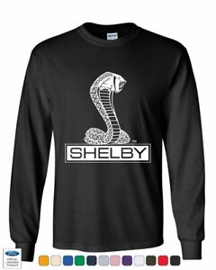 Shelby Cobra Long Sleeve T-Shirt American Classic Muscle Car Ford Mustang Tee