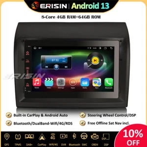 8-Core Android 13 Autoradio GPS DAB+ FM FIAT DUCATO CITROEN JUMPER PEUGEOT BOXER - Foto 1 di 20