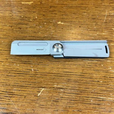 Cuchillo Plegable Boker Plus Rocket Titan Linerlock, Manijas de Titanio 01BO264 Foto 1 de 4