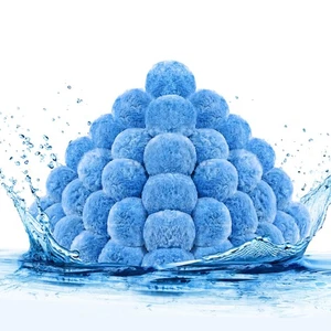Pool Filter Balls for Sand Filter, 1.54 Lbs Reusable Sand Filter Balls for Sw... - Picture 1 of 7