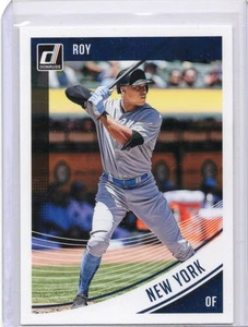 2018 Panini Donruss Aaron Judge #148 variación "ROY" New York Yankees - Imagen 1 de 2