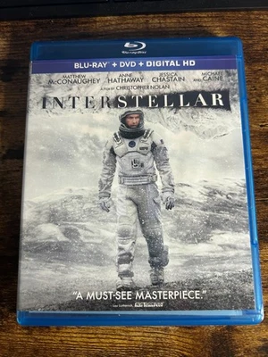 Interstellar (Blu-ray/DVD) WITH 70MM FILM CELL FROM IMAX Bookshelf Scene! Foto 1 de 4