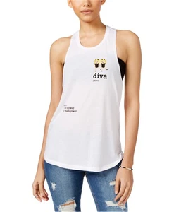 Freeze CMI Inc. Womens Diva Racerback Tank Top, White, Juniors, Medium - Picture 1 of 1