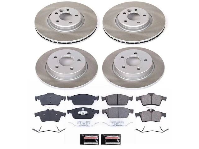 Front and Rear Brake Pad and Rotor Kit For 13-14 Ford Focus ST QD19M3 Foto 1 de 1