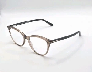 Lentes bloque 52 mm Tom Ford FT5636-B 045 marrón claro brillante azul habana - Imagen 1 de 11