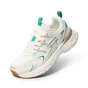 Boys Girls Sneakers Lightweight Breathable Vintage Tennis Shoes Athletic Shoes - Picture 1 of 14
