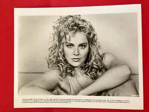 Sharon Stone 1990 , original vintage press headshot photo 8x10" - Picture 1 of 1