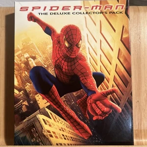 Spider-Man - The Deluxe Collector's Pack (DVD & CD, 2002, 4-Disc) R4 (S6.5) - Picture 1 of 8