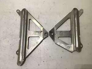 2007 07 Kawasaki KX450F KX 450 Works Connection Aluminum Radiator Braces Guards - Picture 1 of 7
