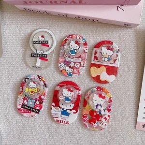 Hello Kitty Magnetic Finger Ring Stand / MagSafe Cases Cute Cat Phone Xmas stock - Picture 1 of 9