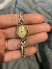 Vintage Ladies Watch Benrus 10k R.G.P Bezel Stainless Backing Working Wind Up