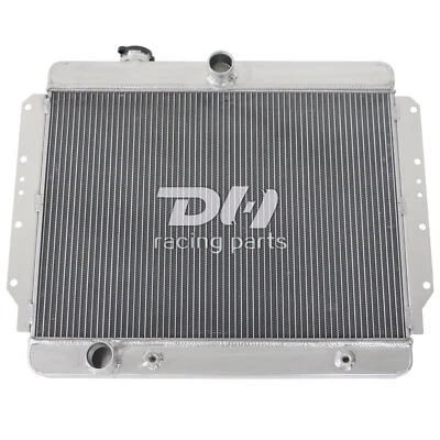 For Cadillac 1959-1960 DeVille Eldorado 6.4L V8 3Rows Polished Aluminum Radiator - Image 1 of 4