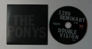 The Ponys 1209 Seminary / Double Vision UK Adv Cardcover CD-Single 2007 Indie - Bild 1 von 1