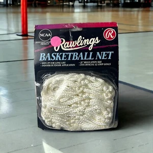 Red de baloncesto de nailon de repuesto para todo tipo de clima aro portería llanta estándar de colección K Mart - Imagen 1 de 3