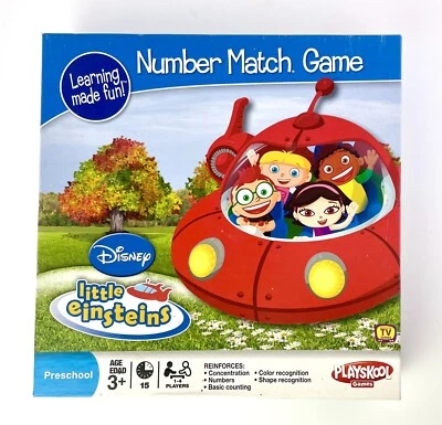 Little Einstein Número Match Juego Playskool Usado en Excelente Condición Sin Instrucciones  Foto 1 de 4
