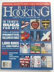 RUG HOOKING Issue for Sep / Oct 2002 - Crafts – Rug Hooking Magazine - Picture 1 of 12