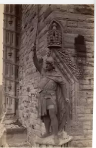 Original albumen William Wallace Statue Stirling 7516 J.V. Braveheart Scotland - Picture 1 of 1