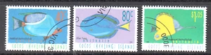 Cocos (Keeling) Islands 1995 Marine Life CTO set 3 stamps.Fish. - Picture 1 of 1