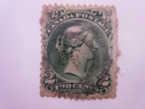 CANADA Scott 24 USED LotIE Cat $100 - Picture 1 of 1