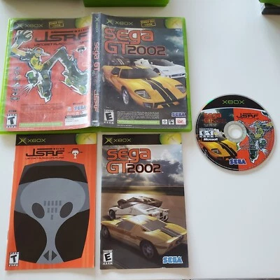 Jet Set Radio Future & Sega GT 2002 (Microsoft Xbox, 2002) CIB, TESTED & WORKING - Image 1 of 4