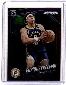 2024-25 Prizm Black Purple Prizm Enrique Freeman RC 20/99 Indiana Pacers #245 - Picture 1 of 2
