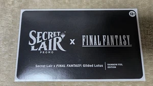 Magic The Gathering Final Fantasy Aerith Oro Polvo Lámina de Lirio de Agua Arco Iris Guarida Secreta - Imagen 1 de 2